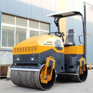 Wholesale 35KN Exciting Force 0.5-3ton Steel Drum Asphalt Road Roller with 2580 * 1410 * 1930 mm from china suppliers