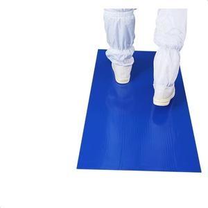 China Indoor Cleanroom Tacky Mat PU Silicone Reusable Washable Anti Slip on sale