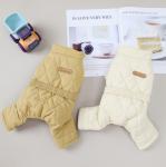 2023 Wholesale New Design Pet Clothes Winter Warm Dog Coat Cotton Outfit For Pet