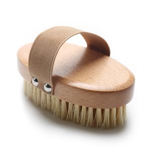 Wholesale Natural Bristle Dry Exfoliating Brush Body Bath Shower 11*6.2*3.5cm from china suppliers