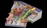 Kid Adult Modules Area Equipments for Customized Children Play Set Without