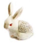 Easter Rabbit Trinket Box Rabbit Trinket Box Crystals Rabbit Trinket Jewelry Box