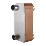 Stainless 304 Brazed Plate Heat Exchanger , Welded Plate And Frame Heat