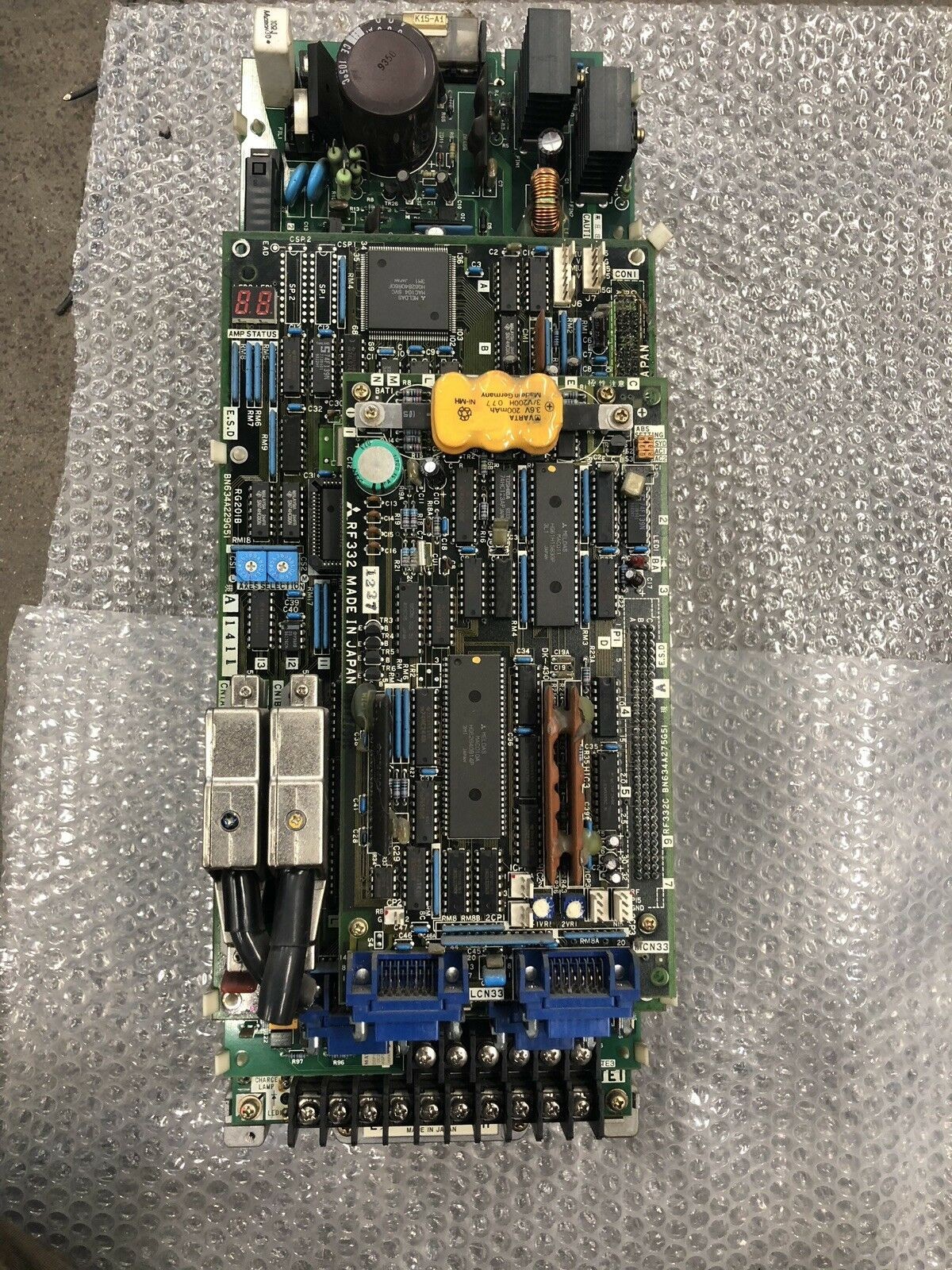 Mitsubishi MR-S12-80A-Z33 SERVO DRIVE SERVO AMP AC SERVO DRIVE 2 AXIS OPTION CARD