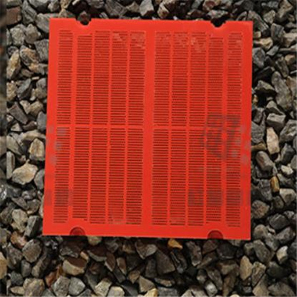 High Tensile Pu Screen Panel Reduces Noise Steel Wire Inside ISO9001 Certification