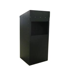 Wholesale CE Certified Sheet Metal Enclosure Metal Stamping Parts Black Powder Coated Condition from china suppliers