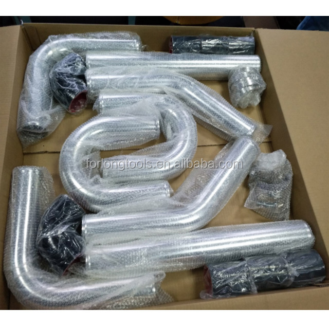 Connection Welding 304 Stainless Steel 90 Degree Bend Elbow Pipe 1MM Thickness Exhaust 2 X 3 INCH for Customized Support