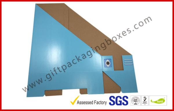 Office Document Folder Corrugated Paper Box Foldable Corrugated