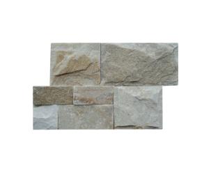 Wholesale Beige Quartzite Stacked Slate Culture Stone Cladding from china suppliers