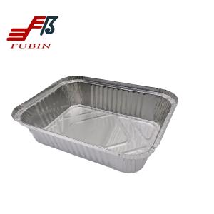 Wholesale 8011 Aluminium Foil Lunch Box Rectangular Safe Material from china suppliers