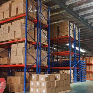 Wholesale Heavy Duty Adjustable Solutions Certificated Garage Shelving Galvanized Steel Warehouse Rack Shelf from china suppliers