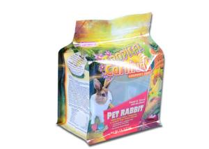 Wholesale Customized Design Pet Food Packaging Bag Flat Bottom Eight Side Gusset Flour Bag With Zipper from china suppliers