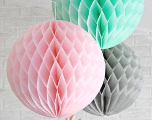Wholesale Honeycomb ball wedding wedding room supplies Europe and the United States paper ball export Round honeycomb wholesale from china suppliers
