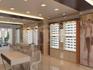 Wholesale 5mm Melamine Board Eye Glass Display Cabinet ODM Medium Density Fibreboard from china suppliers