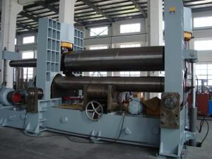 Wholesale 50mm Three 3 Roll NC Cnc Hydraulic Plate Bending Machine Profile Cone Rolling from china suppliers