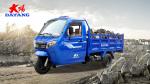 Motorized Gasoline Cargo Tricycle for Adults 1 Passenger High Curb Weight ≥500kg