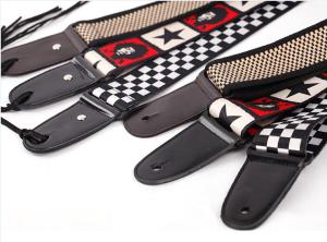 Wholesale Customize Guitar Strap / Monogrammed Leather Guitar Strap With Buckle from china suppliers