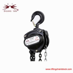 Wholesale 1 Ton / 9.8kN Manual Chain Block Hoist Hand Lifting Hoist HSZ-GT Type from china suppliers
