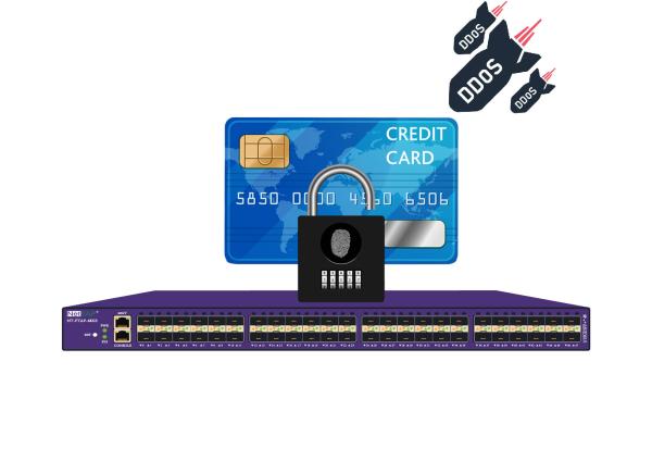 Bank Data Center Anti - DDos Attack Network Security Services for Financial