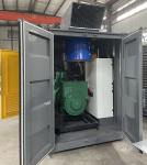 Ourdoor Gas Field Oil Field Use 250KW 300KVA Natural Gas Powered Electric