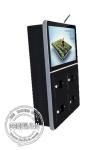 21.5 inch advertising digital signage player display / cell phone charging kiosk