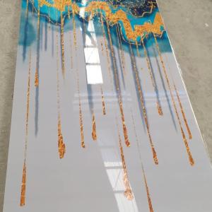 Wholesale 3D Printing PVC Marble Sheet UV Marble 1220x2440 Mm For Wall Decoration from china suppliers