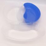 Surgical Kit Plastic Dressing Basin Transparent Disposable Plastic Kidney Basin