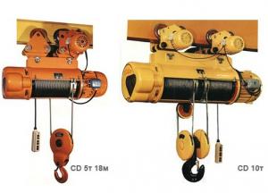 China Hot Sales CD1/MD1 Wire Rope Electric Hoist 3ton on sale