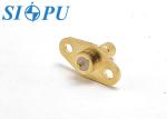 SMB Male RF Coaxial Connector – Microstrip, Flange Mounted