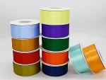 Pure Silk Sanding Satin Ribbon Roll in Customized Color for Gift Decoration