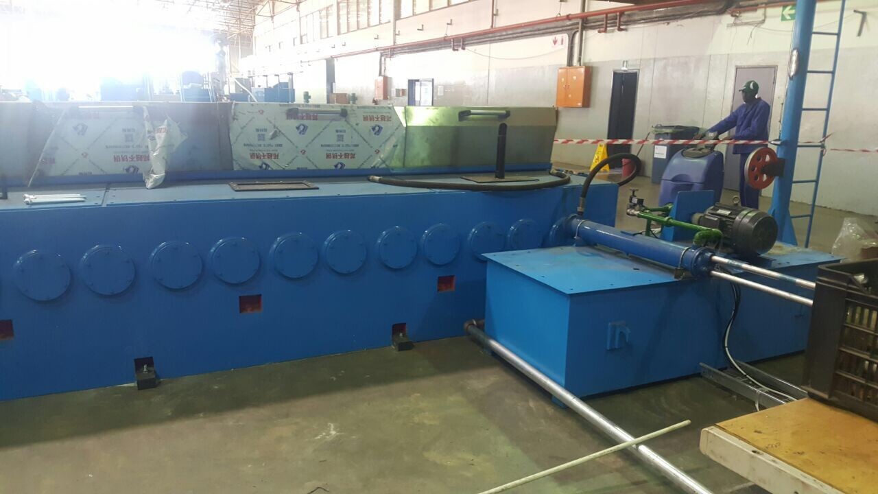 1350 Series Aluminum Rod Drawing Machine(9.5-1.7mm) With Double Spooler