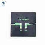 ZW-6565-2V Strong Durable Solar Panel 2V Poly 0.8W Epoxy Resin Encapsulation