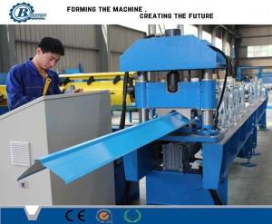 Wholesale 380V Industrial Ridge Cap Roll Form Machine , Roof Cap Making Machines from china suppliers