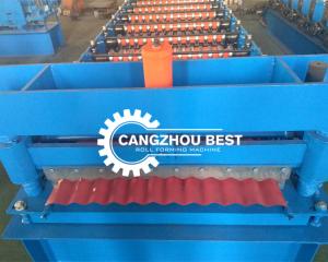 Wholesale IBR Metal Roofing Pofile Steel Sheet Roll Forming Machine With PPGI / GI Material from china suppliers
