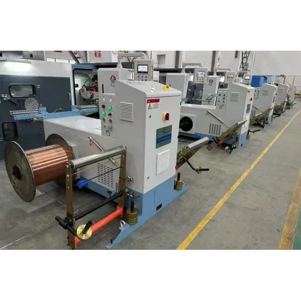 Precision Double Twist Bunching Machine for Stranding Seven or More Strands of Bare Copper Tinned and Silver Plated Wire