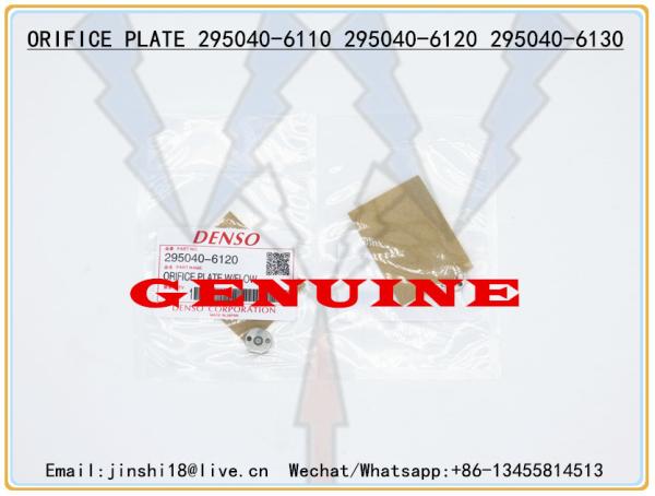 DENSO GENUINE COMMON RAIL INJECTOR CONTROL VALVE ORIFICE PLATE 295040-6110