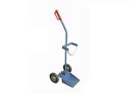 CT10 Steel Bottle Trolley Single Steel Cylinder Handling Trolley With Chain