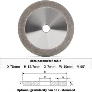 China Centerless Cylindrical CBN Grinding Wheel Diamond Surface Hard on sale
