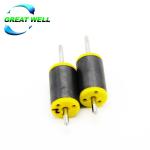 19X20 Injection Molded Ferrite Ndfeb Small Cylinder Magnets Rotor With Shaft