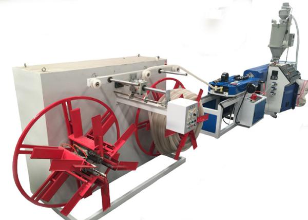 PVC PP PE Single Wall Corrugated Pipe Machine / Single Wall Corrugated Pipe