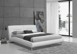 PU Leather Upholstered Platform, Full size bed frame, Wood Slat Support