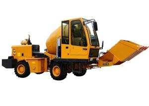 Wholesale Labor Saving Self Loading Concrete Mixer Machine , Ready Mix Concrete Transit Mixer from china suppliers