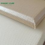 Bevel Edge Fabric Acoustic Wall Panel MDF Frame 600mm For Home Theater