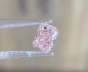Wholesale IGI Certified Lab Created Colored Diamonds Fancy Intense Pink VS1 Radiant Loose Diamond from china suppliers