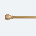 Vintage Curtain Rod Set With Accessories 25MM Curtain Finials