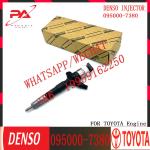 Common Rail diesel fuel Injector 23670-30240 095000-7380 for Diesel engine