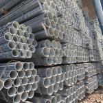 Galvanized Steel round pipe for Low Pressure Liquied Equipment Galvanized Round
