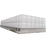 GRP / FREP / SMC Water Tank High Thermal Insulation For Water Treatment