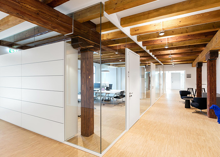 Safety Excellent Quality Office Partition Single Glass Partition Wall Keel Thickness 3MM