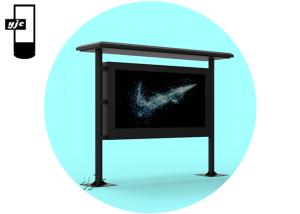 Wholesale 98 Inch Outdoor Waterproof Lcd Kiosk Totem With Touch Screen For Street Or Bus Stop from china suppliers